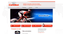 Desktop Screenshot of camelion.fr